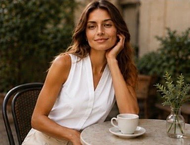 Blusa smanicate | Rose Maison IsaLove - Maison IsaLove