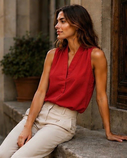 Blusa smanicate | Rose Maison IsaLove - Maison IsaLove