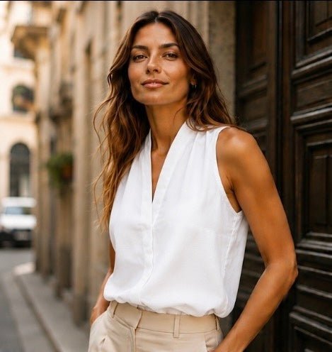 Blusa smanicate | Rose Maison IsaLove - Maison IsaLove