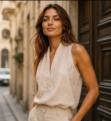 Blusa smanicate | Rose Maison IsaLove - Maison IsaLove