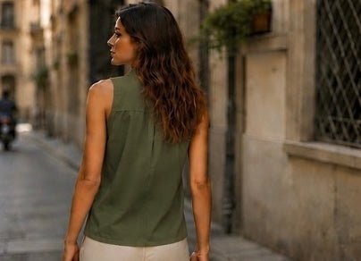 Blusa smanicate | Rose Maison IsaLove - Maison IsaLove