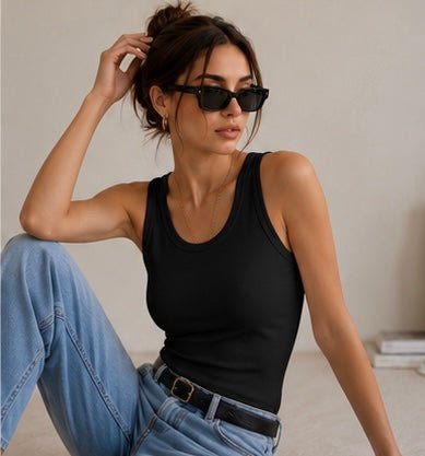 Canotta Essential Rib | Rose Maison IsaLove - Maison IsaLove