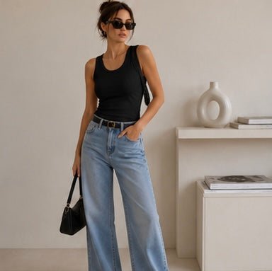 Canotta Essential Rib | Rose Maison IsaLove - Maison IsaLove