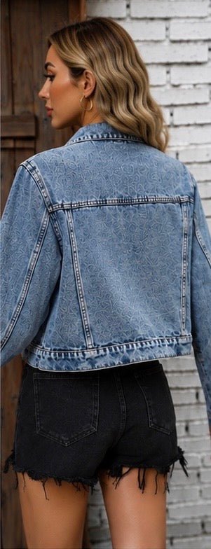 Giacca in Demin | Rose Maison IsaLove - Maison IsaLove