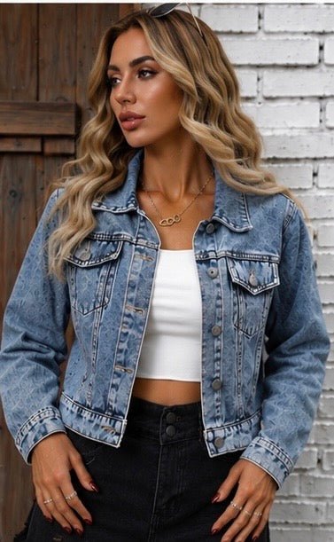 Giacca in Demin | Rose Maison IsaLove - Maison IsaLove