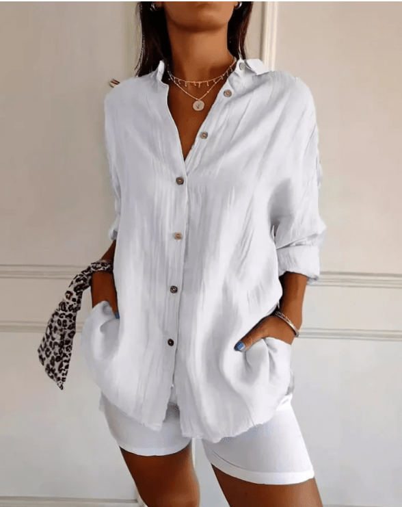 Rose - camicetta in chiffon - Maison IsaLove