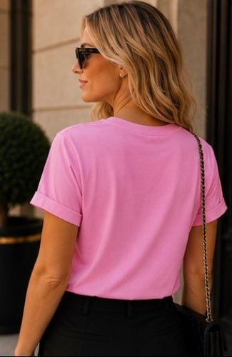 T-shirt donna | Rose Maison IsaLove - Maison IsaLove