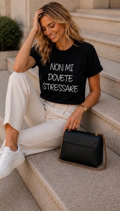 T-shirt donna | Rose Maison IsaLove - Maison IsaLove