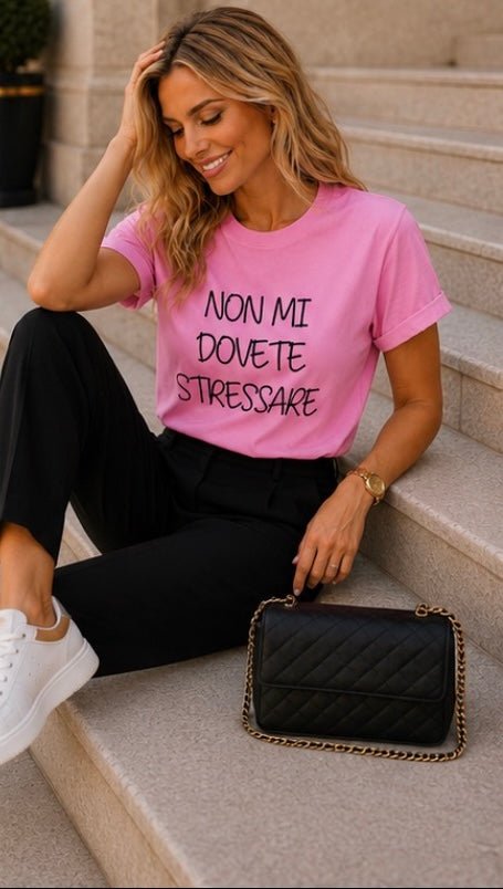 T-shirt donna | Rose Maison IsaLove - Maison IsaLove
